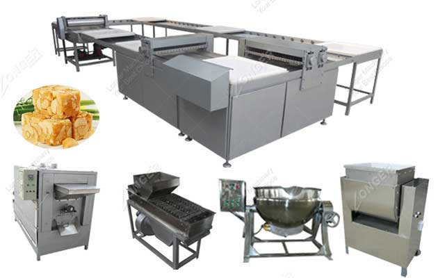 peanut brittle production line