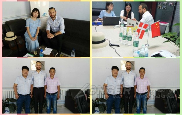 The Danish Customer Visit Company For Cube Sugar Machine