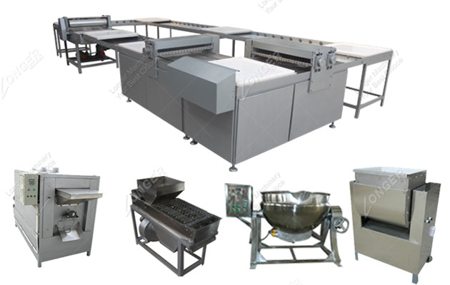 High Quality Commercial Peanut Brittle Production Line For Sale
