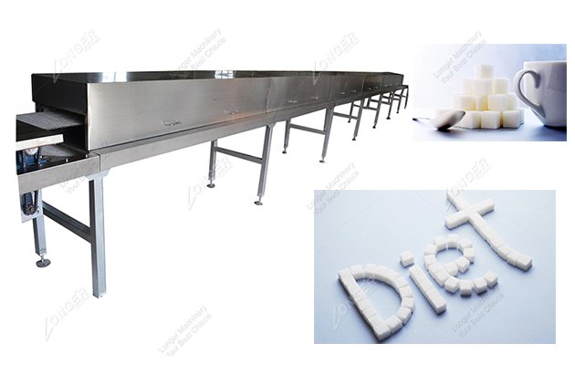Stainless Steel Cube Sugar Infrared Drying Tunnel